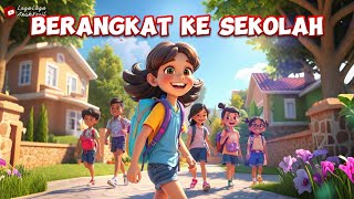 Berangkat Ke Sekolah | Lagu Lagu Anak Kecil