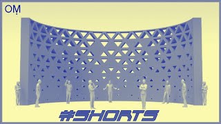Map To Surface - grasshopper rhino #shorts