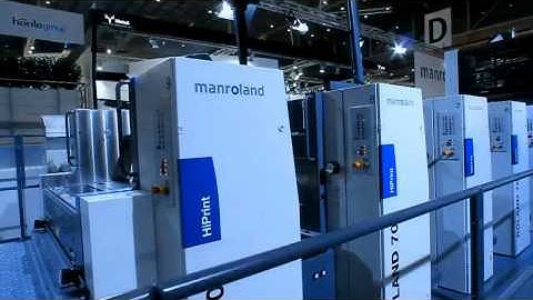 Manroland Sheetfed :: ROLAND 700 HiPrint Drupa 2012