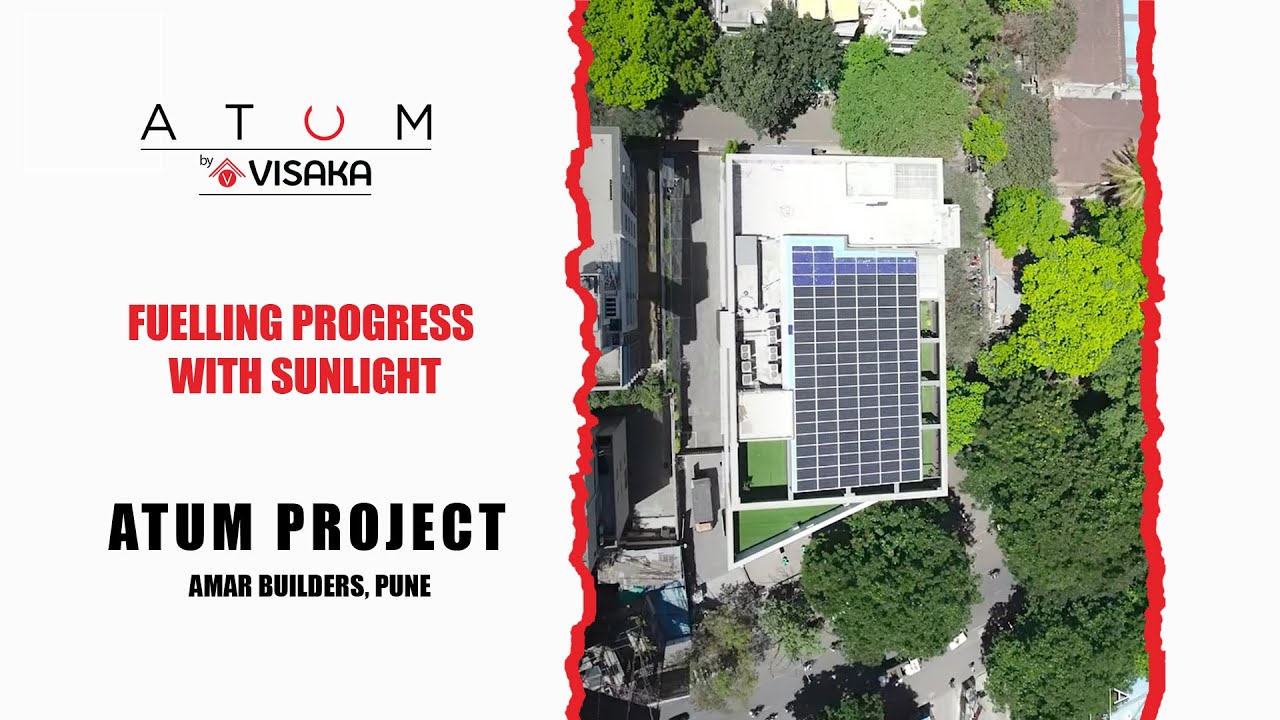 Atum solar project - Amar Builders, Pune | 