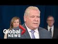 Coronavirus outbreak: Ontario Premier says province has "so far" avoided "worst case scenario" |FULL