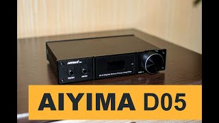 Полностью цифровой усилитель AIYIMA D05