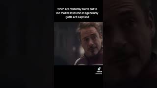 inserts iron man confused gif #memes #animehumor #funny #marvel #ironman