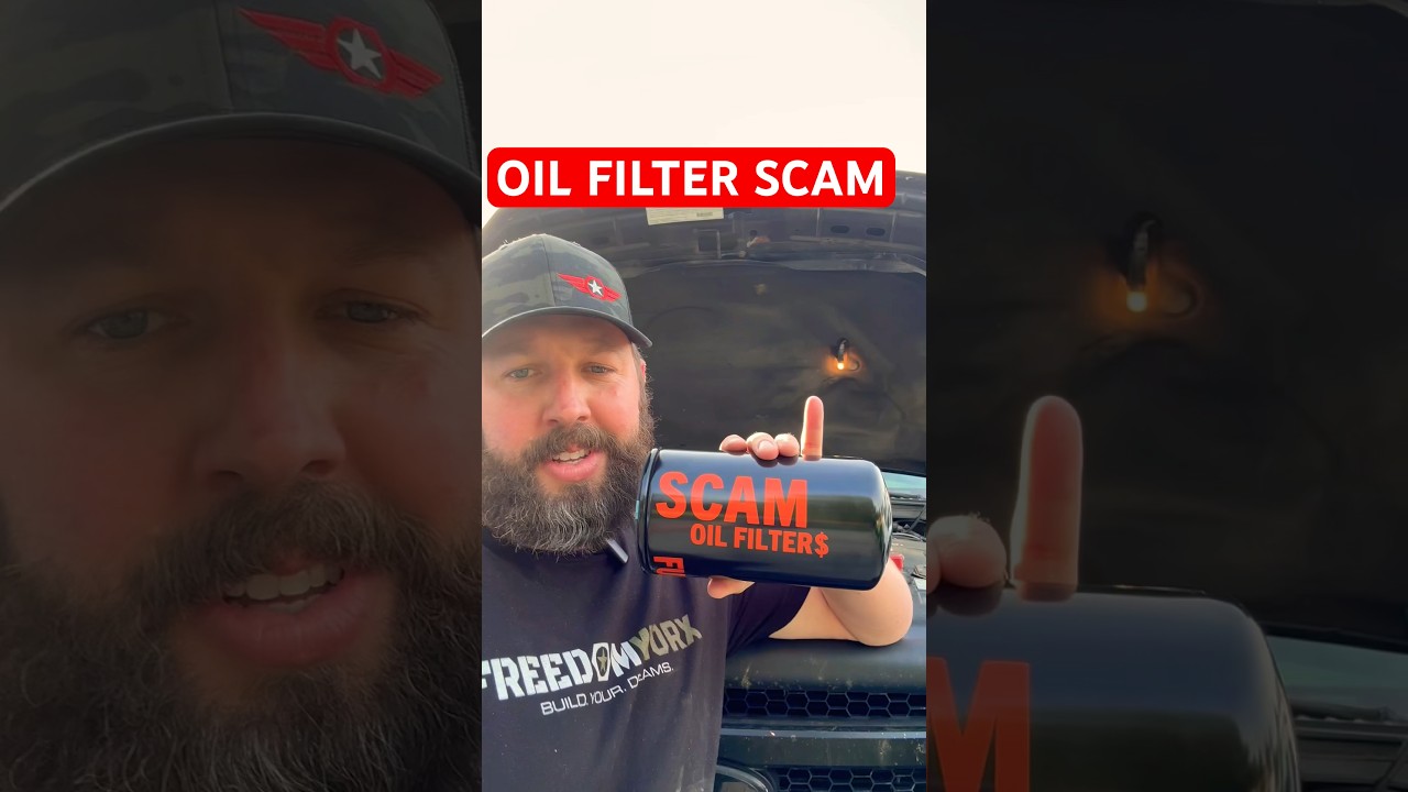 OIL FILTER SCAM!  