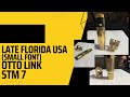 Vintage Late Florida USA small font Otto Link "STM" 7 Play Test