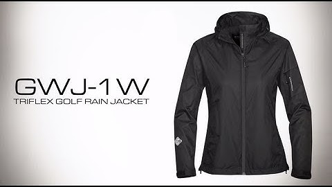 GWJ-1W TRIFLEX GOLF RAIN JACKET