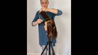 Layered haircut tutorial