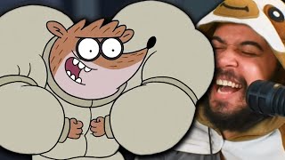 Мульт SLEEP FIGHTER Regular Show Reaction