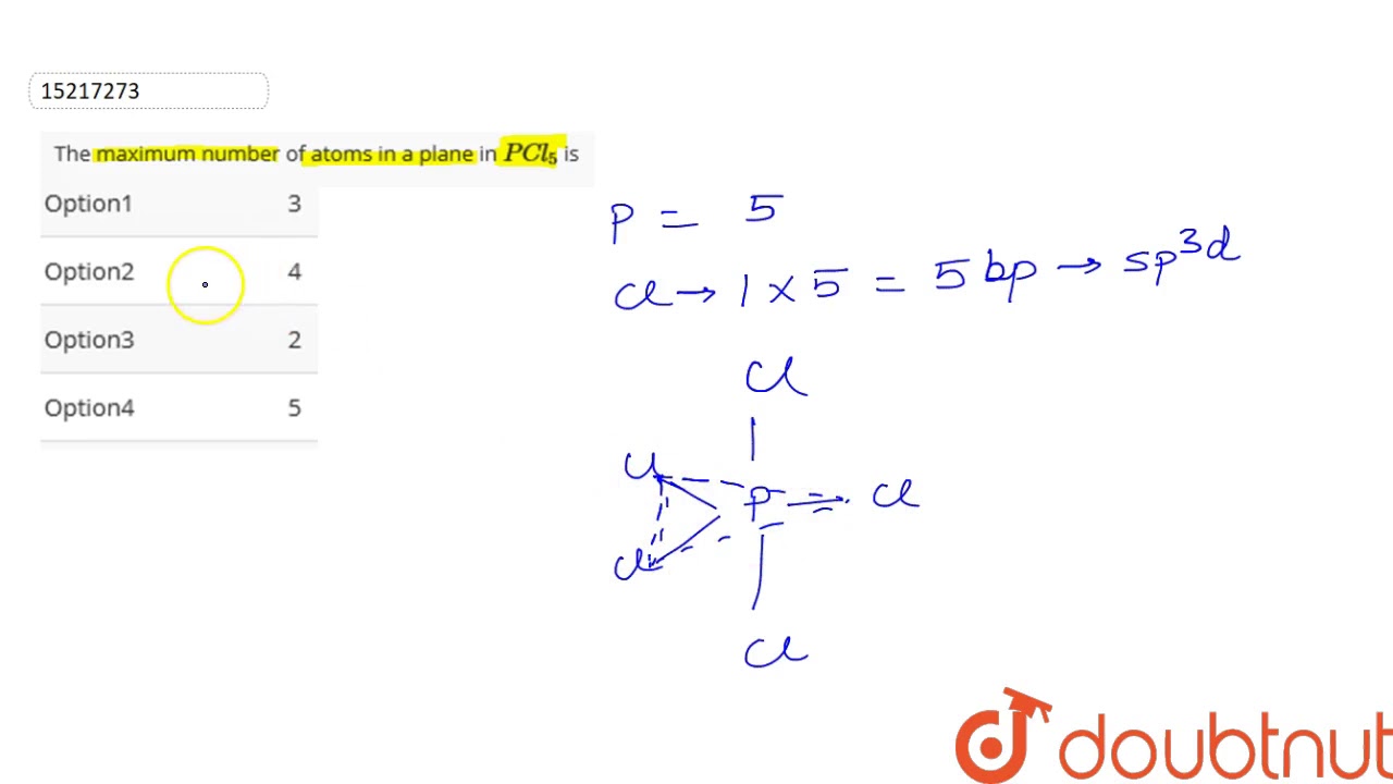 How To Find Maximum Number Of Atoms In A Plane