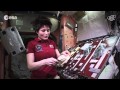 Cooking in space: whole red rice and turmeric chicken