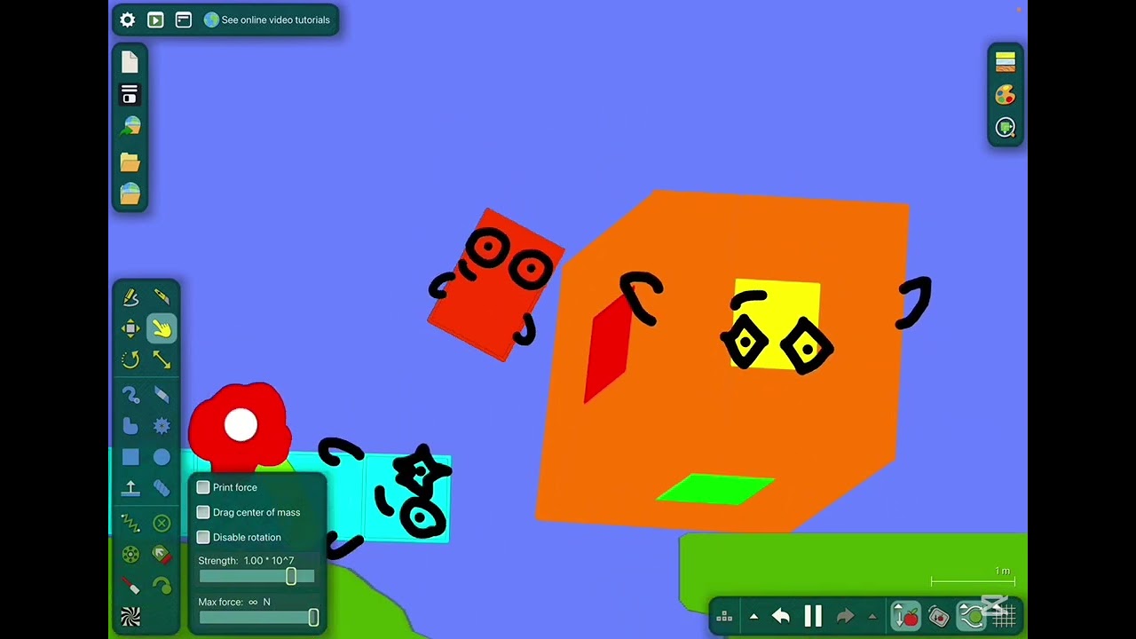 Algodoo Numberblocks episode 12 (life 2)