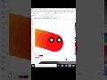 Funny worm #CorelDRAW #GraphicDesign#DesignTips#ytshorts#yt#graphicdesign#printing#tips #yt#trending