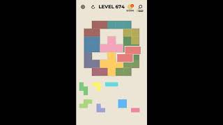 Zen Block Level 671 to 680 Walkthrough