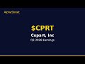 $CPRT Q3 2026 — $CPRT Q3: Revenue $1.24B, 46.3% gross margins, EPS +2.4% to