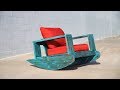 DIY Outdoor Furniture | Outdoor Rocker w/ Shou Sugi Ban | Beginner DIY Project