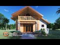 2 BEDROOM MODERN BAHAY KUBO WITH ATTIC | 60 SQ.M. | 7.50X8.00M. | NATIVE HOUSE