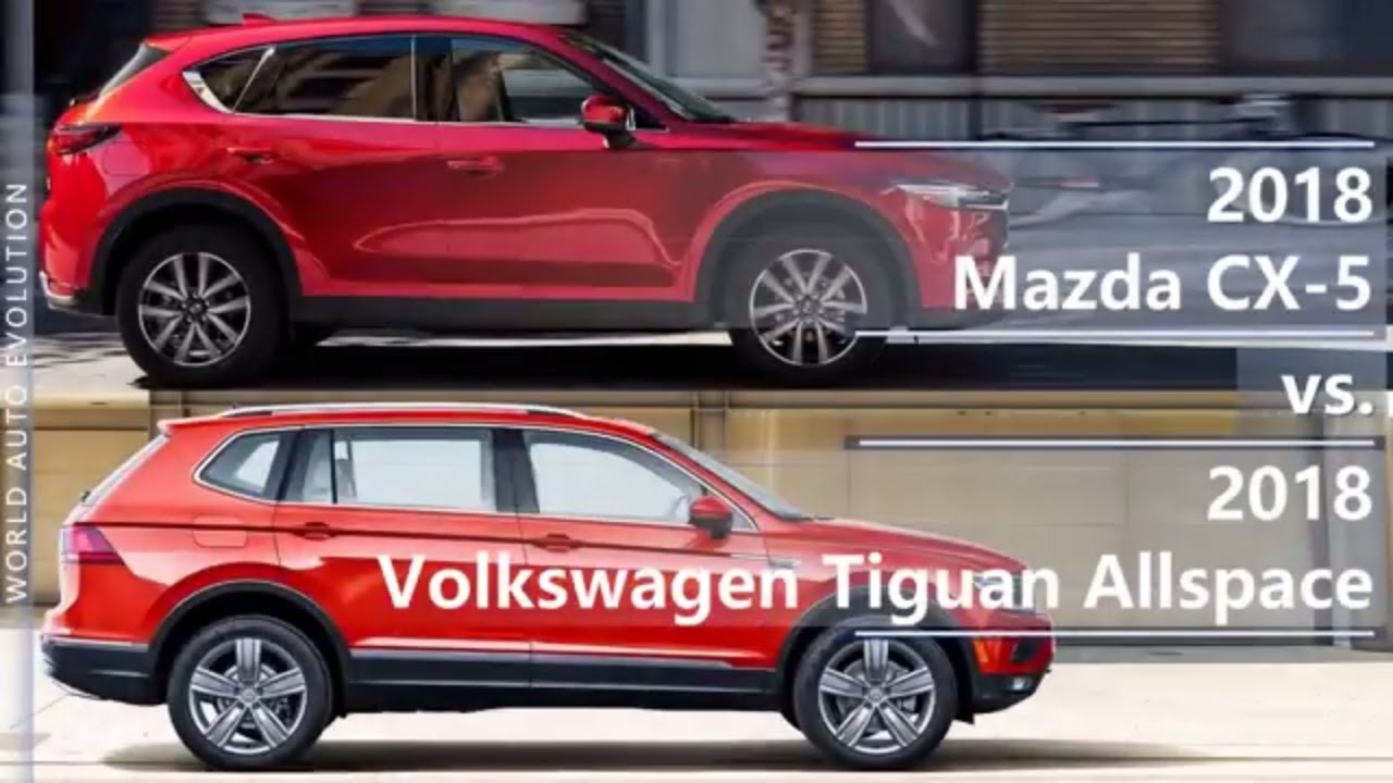 accent Savvy Paragraph 2018 Mazda CX-5 vs 2018 Volkswagen Tiguan Allspace (technical comparison) -  YouTube