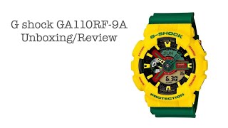 G shock GA110RF-9a Rastafarian limited