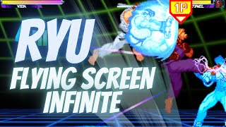 MvC2 - Ryu Flying Screen Infinite