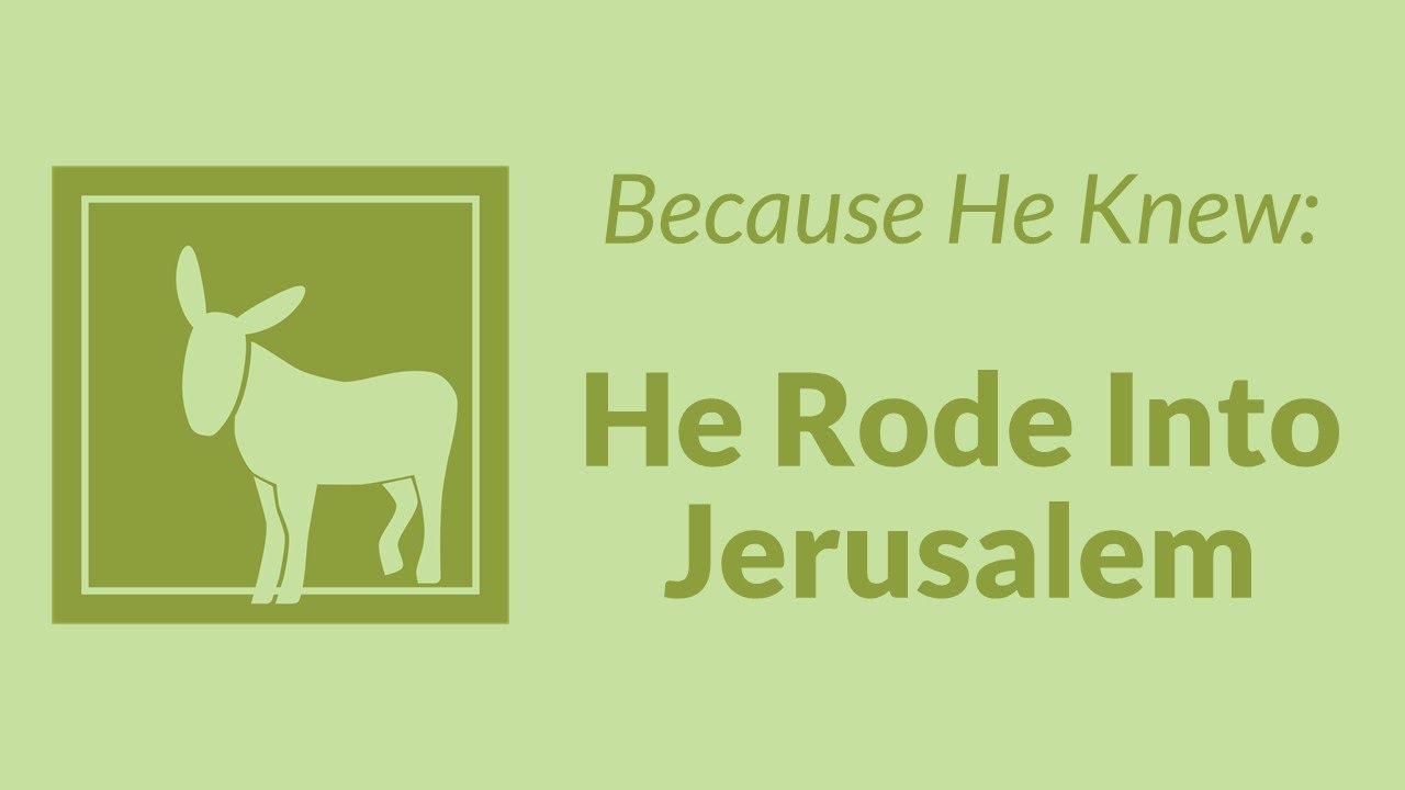 Palm Sunday Worship || He Rode into Jerusalem || Mar 28