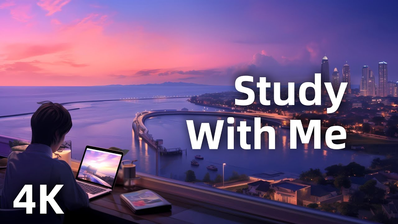 1 Hour Lofi Chill Music 🎵 | 🍅 Pomodoro 50/10 | Study With Me 📚 | 4K ...