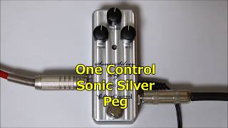 One Control Sonic Silver Peg