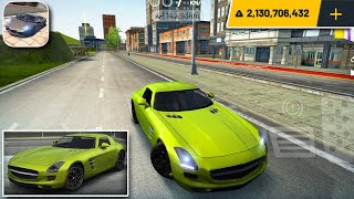 Extreme Car Driving Simulator - MERCEDES SLS AMG - NEW UPDATE OPEN WORLD - android gameplay #52 screenshot 3