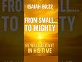 When God Makes You a Thousand — Isaiah 60:22 PROMISE