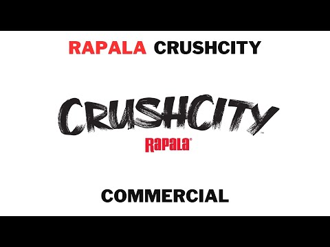 Rapala CrushCity commercial 