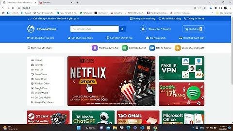 Demo source code shop (đại lý) bán bản quyền phần mềm , tài khoản xem phim , nghe nhạc ,...