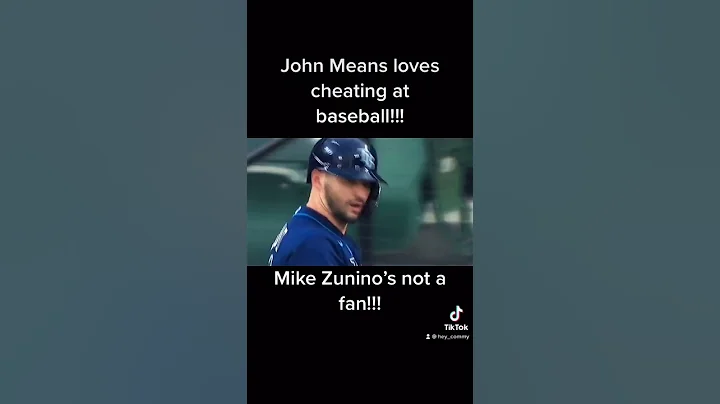 John Means using foreign substance again.