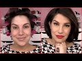 GET READY WITH ME! Old Hollywood Holiday Makeup