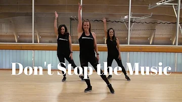 "Don't Stop the Music" by Rihanna - dance fitness choreo by Alana