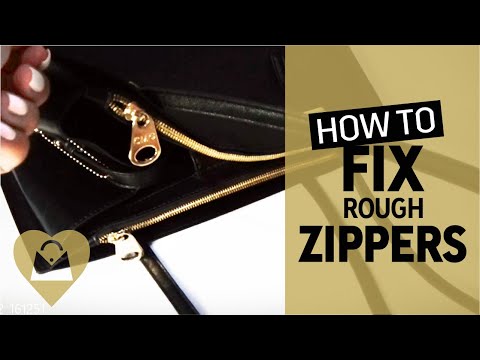 DIY BAG ZIPPER TRICK | How to Make Your Zippers Run Smoothly