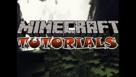 Minecraft Tutorials E01 How to Survive Your First Night (with new fraps recorder!)