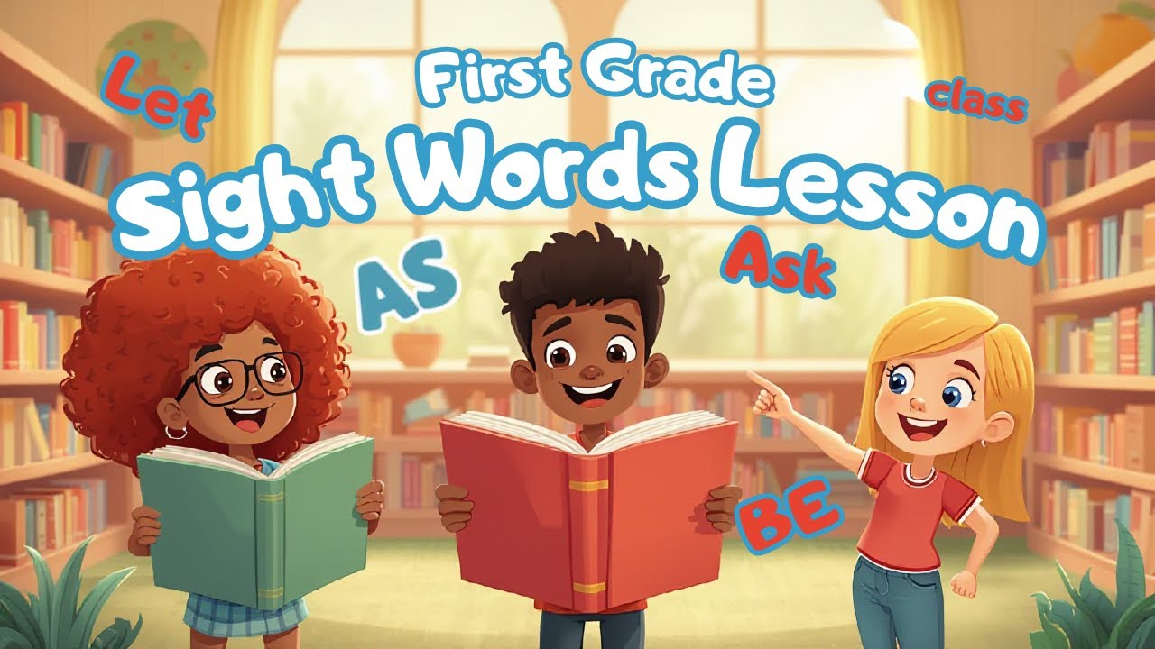 1st Grade Sight Words | Lesson 1