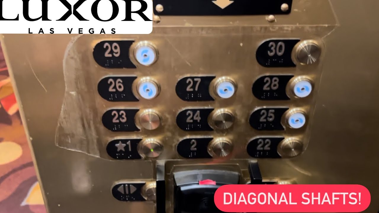 DIAGONAL TRAVELING Otis Traction INCLINATORS The LuxorLas Vegas, NV