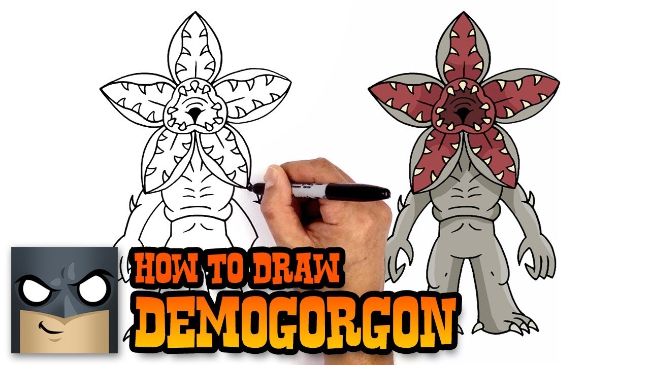 How to Draw Demogorgon | Stranger Things (Art Tutorial)