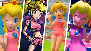 Evolution of Princess Peach Winning Animations and Victory Cutscenes (1992 - 2018)