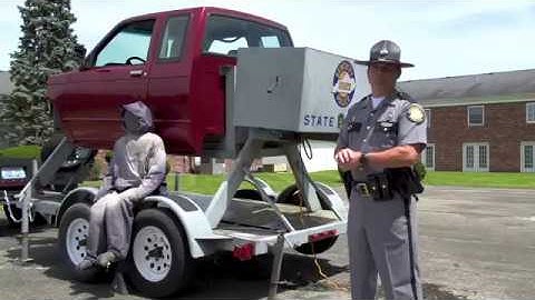 Public Education Exhibit: Roll Over Simulator