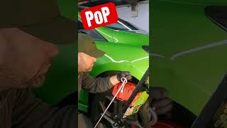 Watch THIS Dent POP! | Paintless Dent Removal