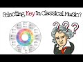 Why do composers select particular keys for their music