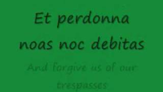 New Romance Language: Calonian - Our Father