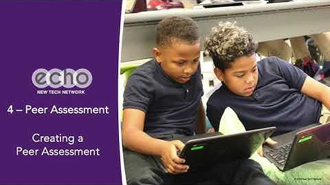 Creating a Peer Assessment