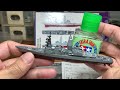 1/1250 USS Arthur W. Radford DD-968. Hobbyboss. Completed build update.