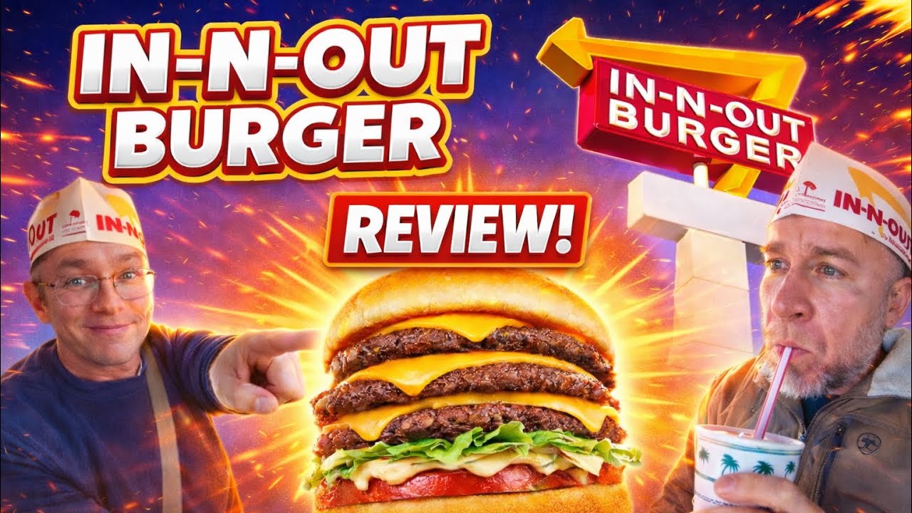 Пробую In-N-Out Burger… Стоит ли он того или переоценен?
