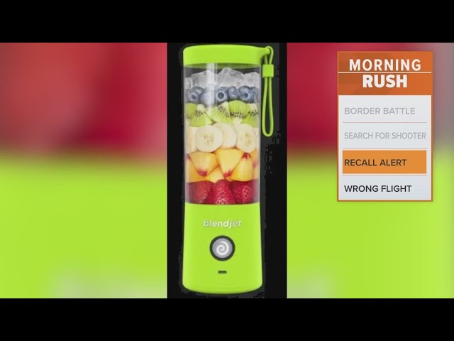 BlendJet Blender Recall: Beware of Fire, Laceration Risk