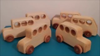 Watch me make some wooden toy buses to stock my etsy shop. Thanks for watching! Please subscribe so you don