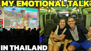 EMOTIONAL TALK TO THE WORLD - BecomingFilipino In Thailand