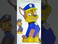 PAW Patrol   Painting Chase #painting #artshorts #drawing